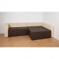 Sitzelement Sofa-Set, XXL, Sitzfläche 75x75 cm, Höhe 40 cm, 